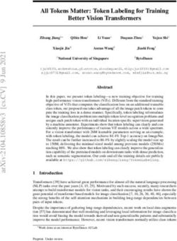 All Tokens Matter: Token Labeling for Training Better Vision Transformers - arXiv