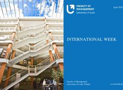 INTERNATIONAL WEEK April 2020 - staffmobility