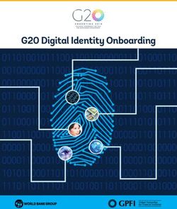 G20 Digital Identity Onboarding - Good ID