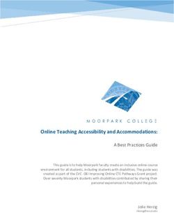 Online Teaching Accessibility and Accommodations