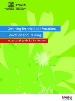 Greening Technical and Vocational Education and Training - A practical guide for institutions