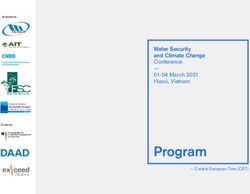 Program - Water Security and Climate Change Conference 01-04 March 2021 Hanoi, Vietnam - Water Security and Climate Change conference ...