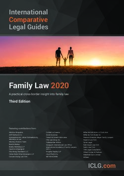 Family Law 2020 - International Comparative Legal Guides - Kingsley Napley
