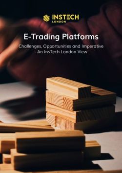 E-Trading Platforms Challenges, Opportunities and Imperative - An InsTech London View - instech.london