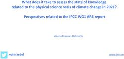 What does it take to assess the state of knowledge related to the physical science basis of climate change in 2021? Perspectives related to the ...