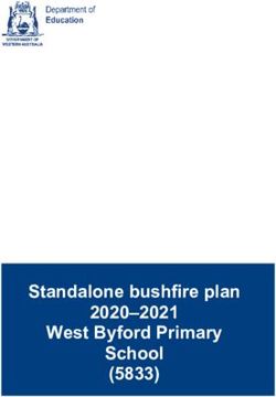 Standalone bushfire plan 2020-2021 West Byford Primary School (5833) - West Byford Primary ...
