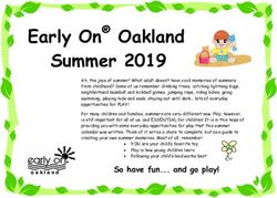 Early On Oakland Summer 2019 - South Lyon Schools