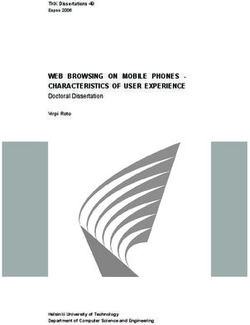 WEB BROWSING ON MOBILE PHONES - CHARACTERISTICS OF USER EXPERIENCE - Doctoral Dissertation