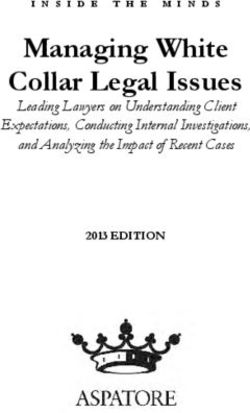 Managing White Collar Legal Issues - Leading Lawyers on Understanding Client Expectations, Conducting Internal Investigations, and Analyzing the ...