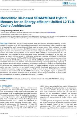 Monolithic 3D-based SRAM/MRAM Hybrid Memory for an Energy-efficient Unified L2 TLB-Cache Architecture - ResearchGate
