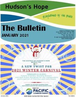 The Bulletin JANUARY - District of Hudson's Hope