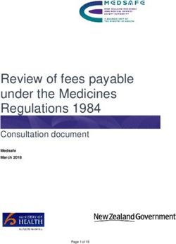Review of fees payable under the Medicines Regulations 1984 - Consultation document - Medsafe