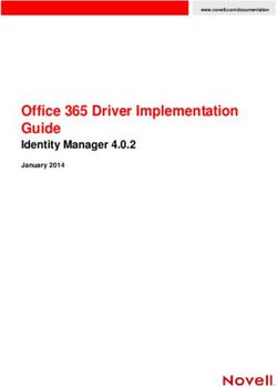 Office 365 Driver Implementation Guide - Identity Manager 4.0.2 January 2014