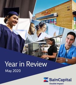 Year in Review May 2020 - Bain Capital Double ...