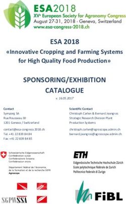 SPONSORING/EXHIBITION CATALOGUE - ESA 2018