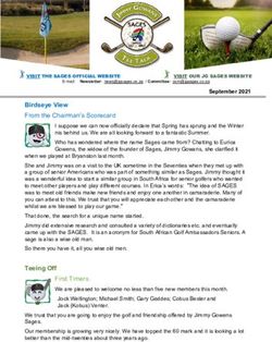 Birdseye View From the Chairman's Scorecard