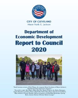 Report to Council Economic Development - Department of - Home / City of Cleveland Economic ...