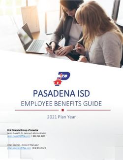 PASADENA ISD EMPLOYEE BENEFITS GUIDE - 2021 Plan Year - Pasadena Independent School District