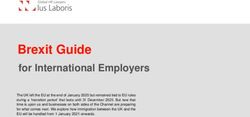 Brexit Guide for International Employers - Ius Laboris