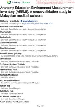 Anatomy Education Environment Measurement Inventory (AEEMI): A cross-validation study in Malaysian medical schools