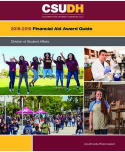 2018-2019 Financial Aid Award Guide - Division of Student Affairs - csudh.edu/financialaid - California State University ...