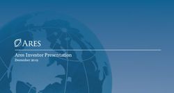 Ares Investor Presentation - December 2019 - Ares :: Investor Resources