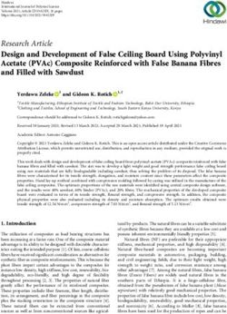 Design and Development of False Ceiling Board Using Polyvinyl Acetate (PVAc) Composite Reinforced with False Banana Fibres and Filled with Sawdust