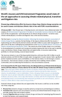 World's insurers and UN Environment Programme unveil state-of- the-art approaches to assessing climate-related physical, transition and litigation ...