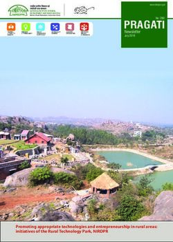 PRAGATI - National Institute of Rural Development and ...