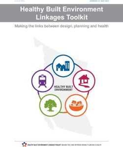Healthy Built Environment Linkages Toolkit - Making the links between design, planning and health - BC Centre for Disease ...