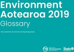 Environment Aotearoa 2019 - Glossary - Ministry for the Environment
