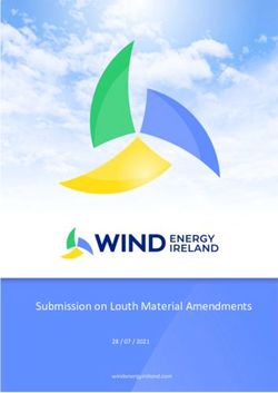 Submission on Louth Material Amendments - MATERIAL AMENDMENTS TO LOUTH DRAFT CDP 2021-2027