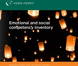 Emotional and social competency inventory - RESEARCH GUIDE AND TECHNICAL MANUAL - Korn Ferry