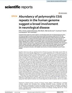 Abundancy of polymorphic CGG repeats in the human genome suggest a broad involvement in neurological disease