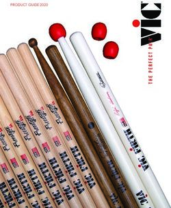 PRODUCT GUIDE 2020 - Import Music