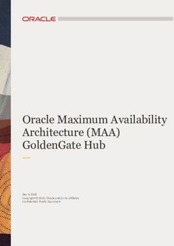 Oracle Maximum Availability Architecture (MAA) GoldenGate Hub
