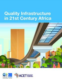 Quality Infrastructure in 21st Century Africa - OECD