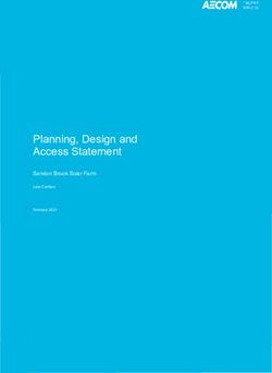 Planning, Design and Access Statement - Sandon Brook Solar Farm Low Carbon February 2021 - Amazon AWS