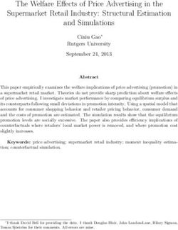 The Welfare Effects of Price Advertising in the Supermarket Retail Industry: Structural Estimation and Simulations