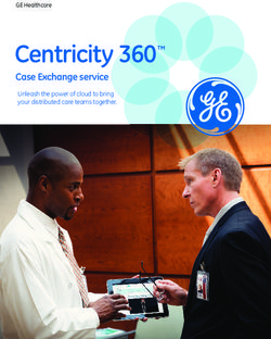 Centricity 360 Case Exchange service - Unleash the power of cloud to bring your distributed care teams together.