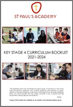 KEY STAGE 4 CURRICULUM BOOKLET 2021-2024 - St Paul's ...