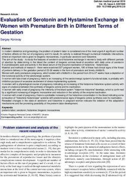 Evaluation of Serotonin and Hystamine Exchange in Women with Premature Birth in Different Terms of Gestation