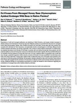 Do Viruses From Managed Honey Bees (Hymenoptera: Apidae) Endanger Wild Bees in Native Prairies?