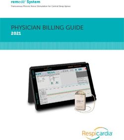 PHYSICIAN BILLING GUIDE - 2021 remedē System - Respicardia