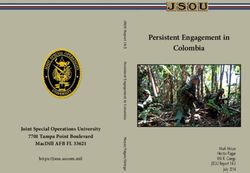 Persistent Engagement in Colombia