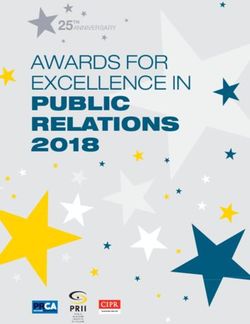 AWARDS FOR EXCELLENCE IN PUBLIC RELATIONS 2018 - 25TH - PRCA (Ireland)