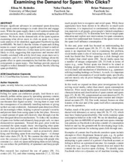 Examining the Demand for Spam: Who Clicks? - Facebook Research