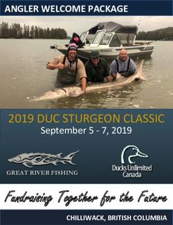 Fundraising Together for the Future - 2019 DUC STURGEON CLASSIC - ANGLER WELCOME PACKAGE - Great River Fishing ...