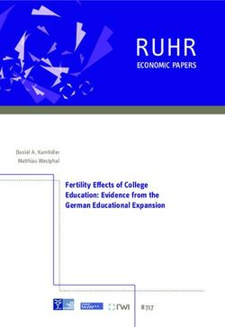 RUHR ECONOMIC PAPERS Fertility Eff ects of College Education: Evidence from the German Educational Expansion