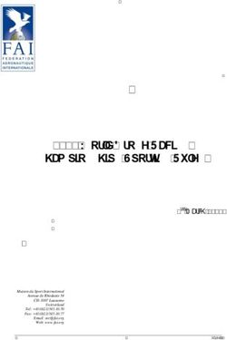 2018 World Drone Racing Championships Sporting Rules - 1st March 2018